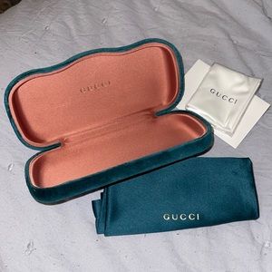 Gucci eye glass case